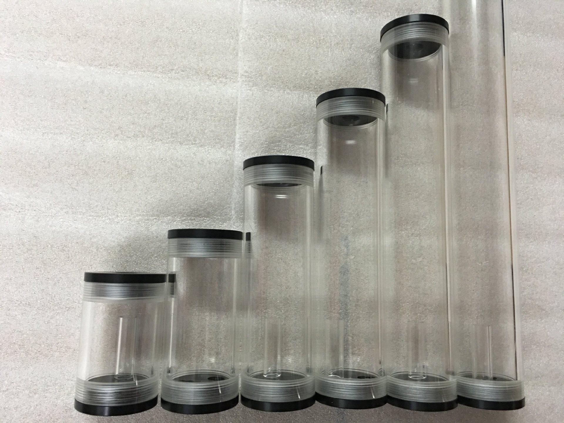 Cylindrical Acrylic Water Cooling Tank: 11CM, 16CM, 21CM, 27CM 110MM