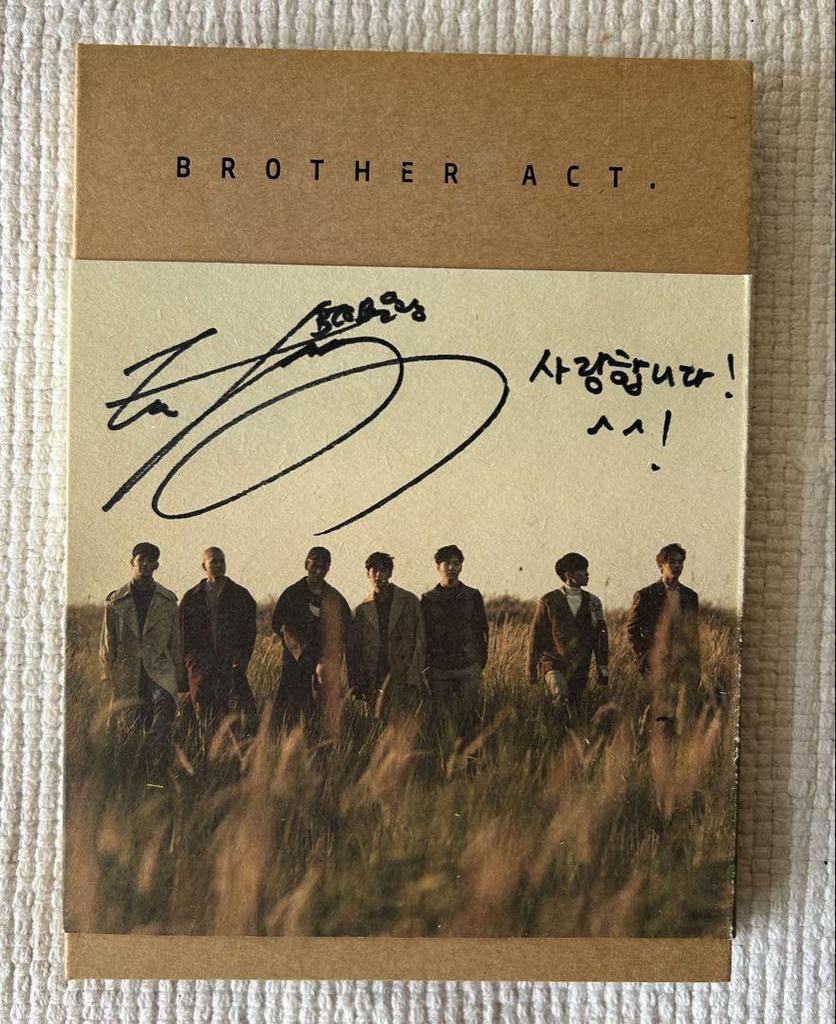 [USED] BTOB Autographed BROTHER ACT. Album