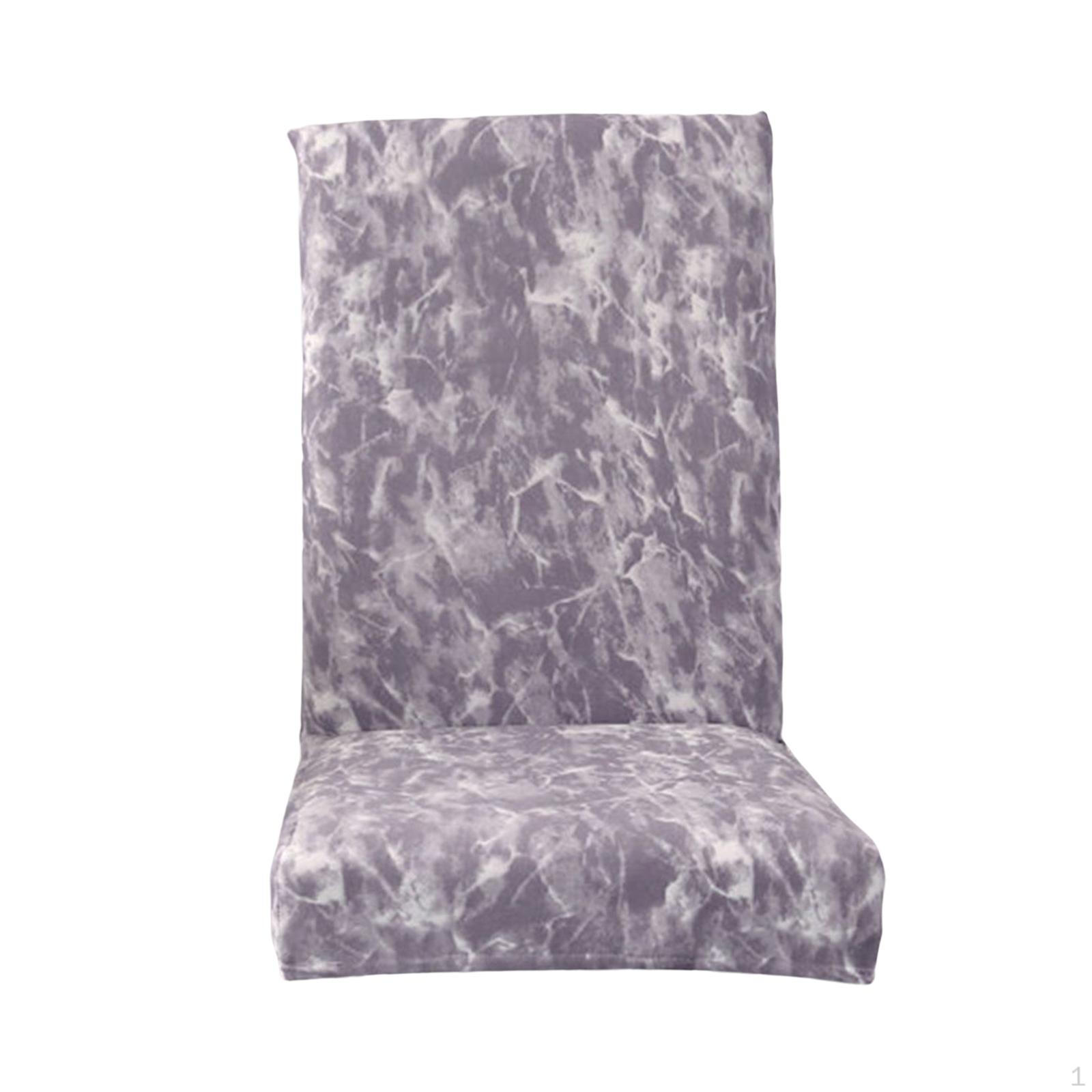 

Chair Covers for Dining Room Printed Washable, Kitchen Slipcovers Protector styleD