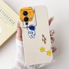 Cartoon Fashion Back Cover For Infinix Note 12 Pro 5G Phone Case Infinix X671B Soft Silicone Dragon Astronaut Black Cat Funda