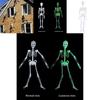 Halloween Scary Prop Luminous Hanging Human Skeleton Outdoor Party Decoration