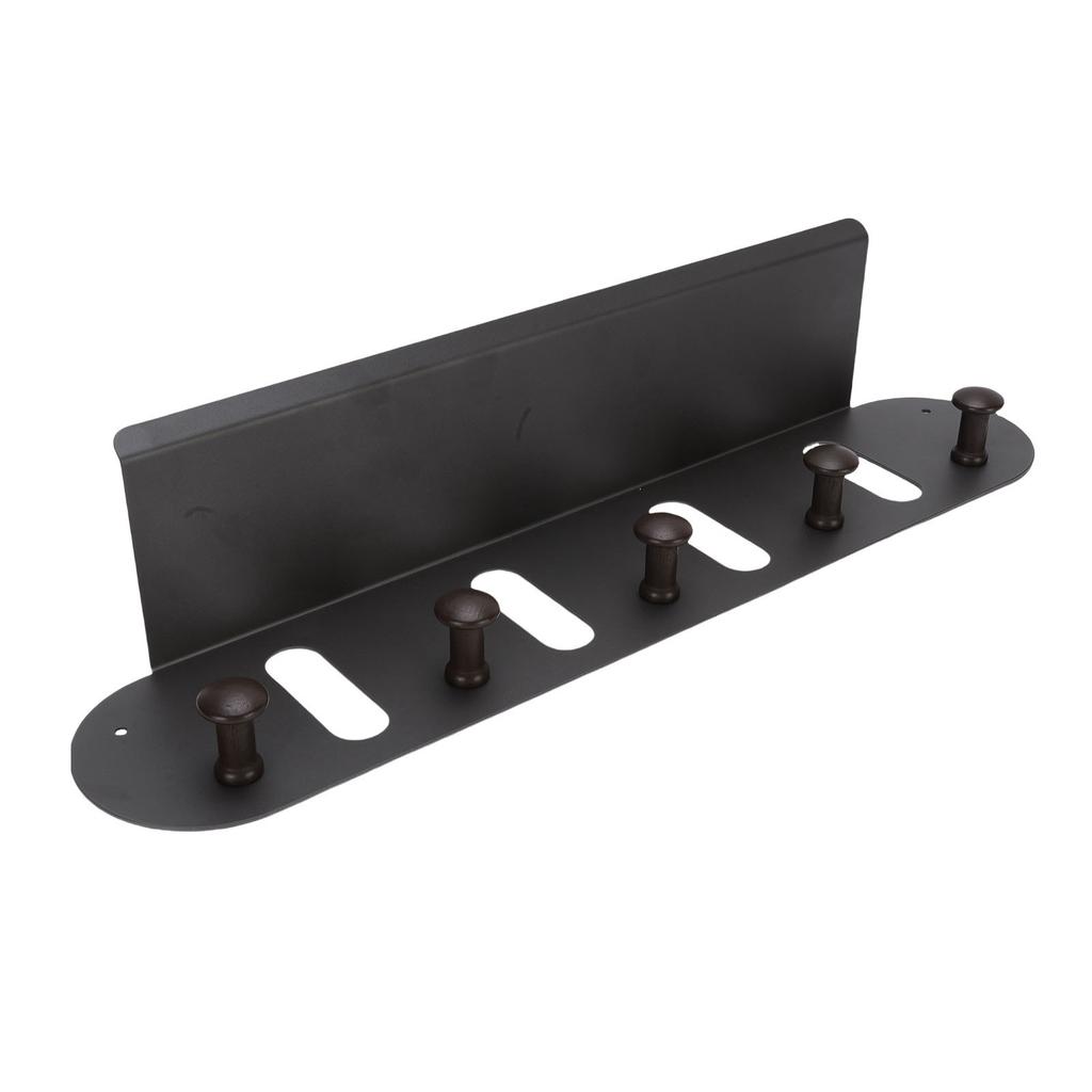 Entryway Shelf with Hooks Storage Living Room Bedroom Wall Mount for Coat Bag Hat Hanging