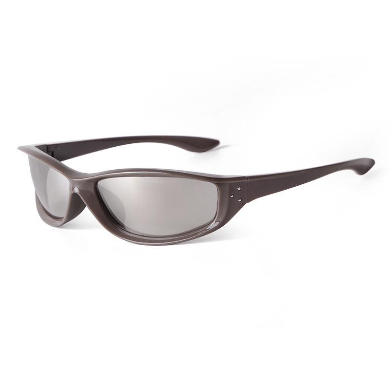 Personalisierte Outdoor-Reitbrille Winddichte Sandkletter-Sonnenbrille Herren Fortgeschrittener Sinn Augenschutz-Sonnenbrille UV-Schutz