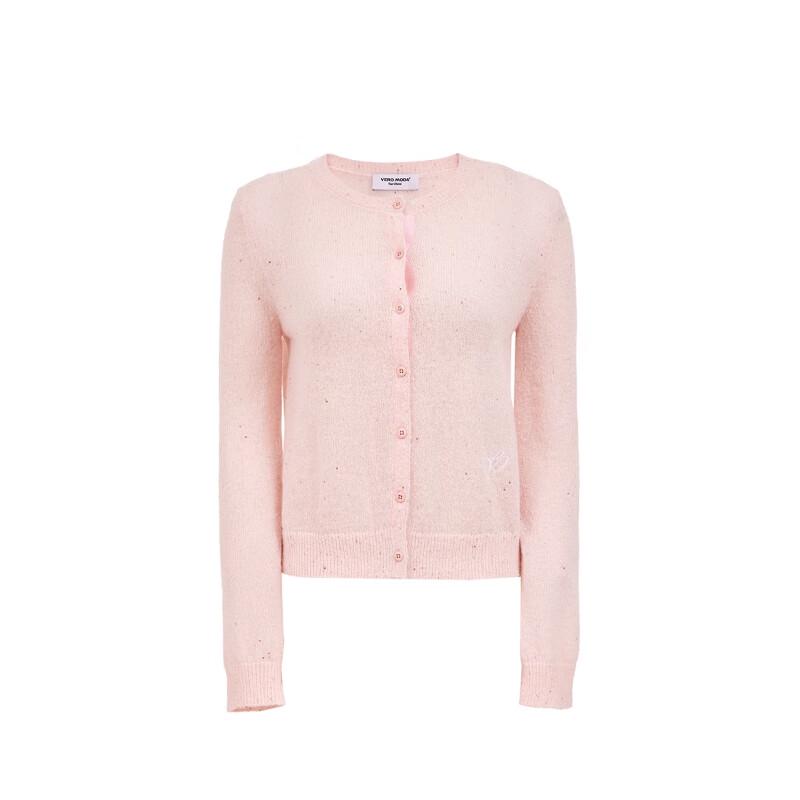VEROMODA Women's Sequin Knit Cardigan with Wool & Mohair Blend