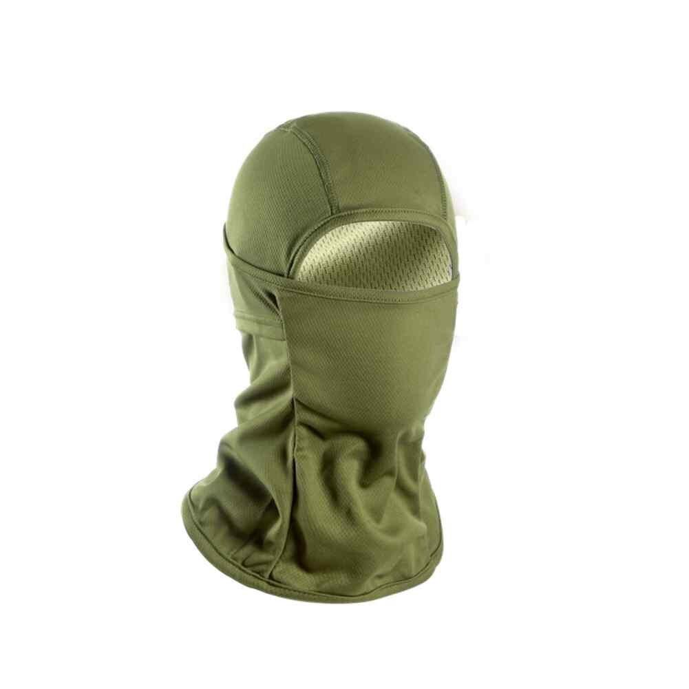 Buy Riderscart CoolSkin Balaclava Face Mask UV Protection | Sun Hood Tactical Light Weight Ski Motorcycle Running Riding For Men Women Black
