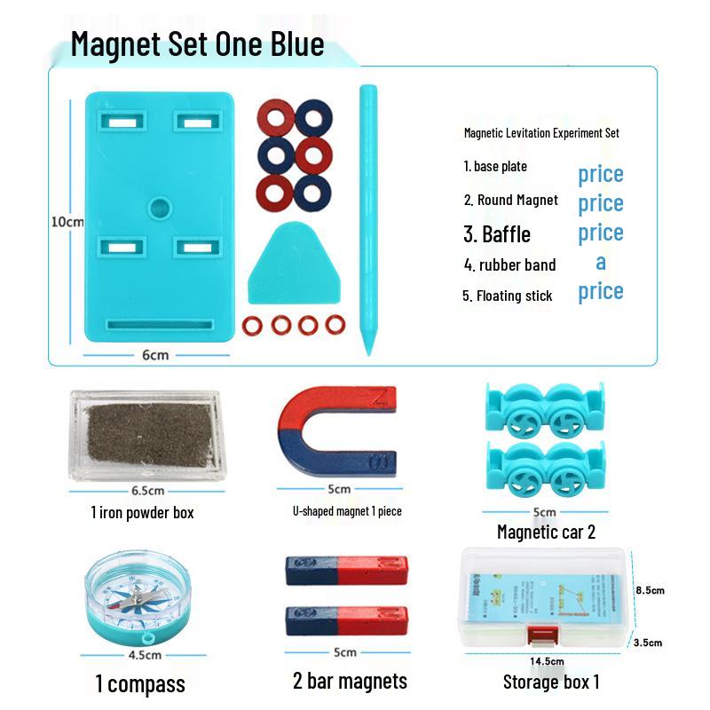 Magnetic Experiment Set for Primary and Secondary School Students