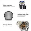 Suede Car Interior Ashtray Portable Garbage Box Storage Barrel For Ford Focus 2 3 Mondeo Kuga Fiesta MK7 Escort Edge C-Max Fiest
