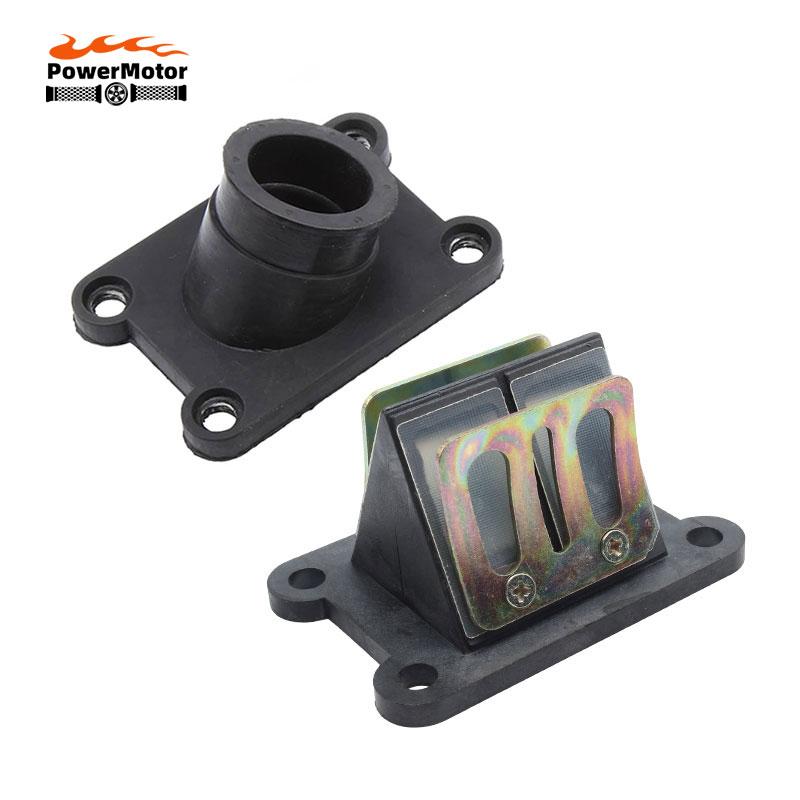 Motorcycle Mainfold Boot Valves Intake Pipe Manifold Reed Valve For 50cc 65 SX SX50 sx 50 Senior MINI Junior
