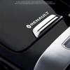 Metal emblem Auto Decor Decals Reflective Car Window Wiper Stickers for Renault Sport Duster Megane 2 3 Accessories T111