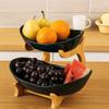 Creative Design Fruit Plate Modern Style Cake Stand Fruit Basket Snack Dish  Candy Display