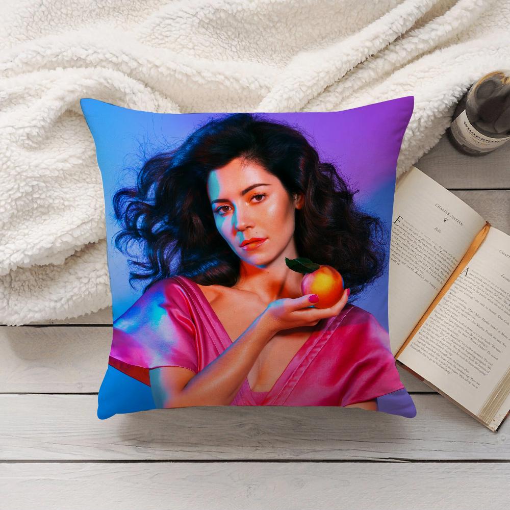 Singer Marina PRINCESS OF POWER Pillow Case Home Decoration Cushion Cover Suitable For Bedroom Car Office Sofa