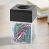 NEW Paper Clip Holder Clips Dispenser Desk Magnetic Absorption Box Paperclip Holder Stationery Porta Clips Dispensador