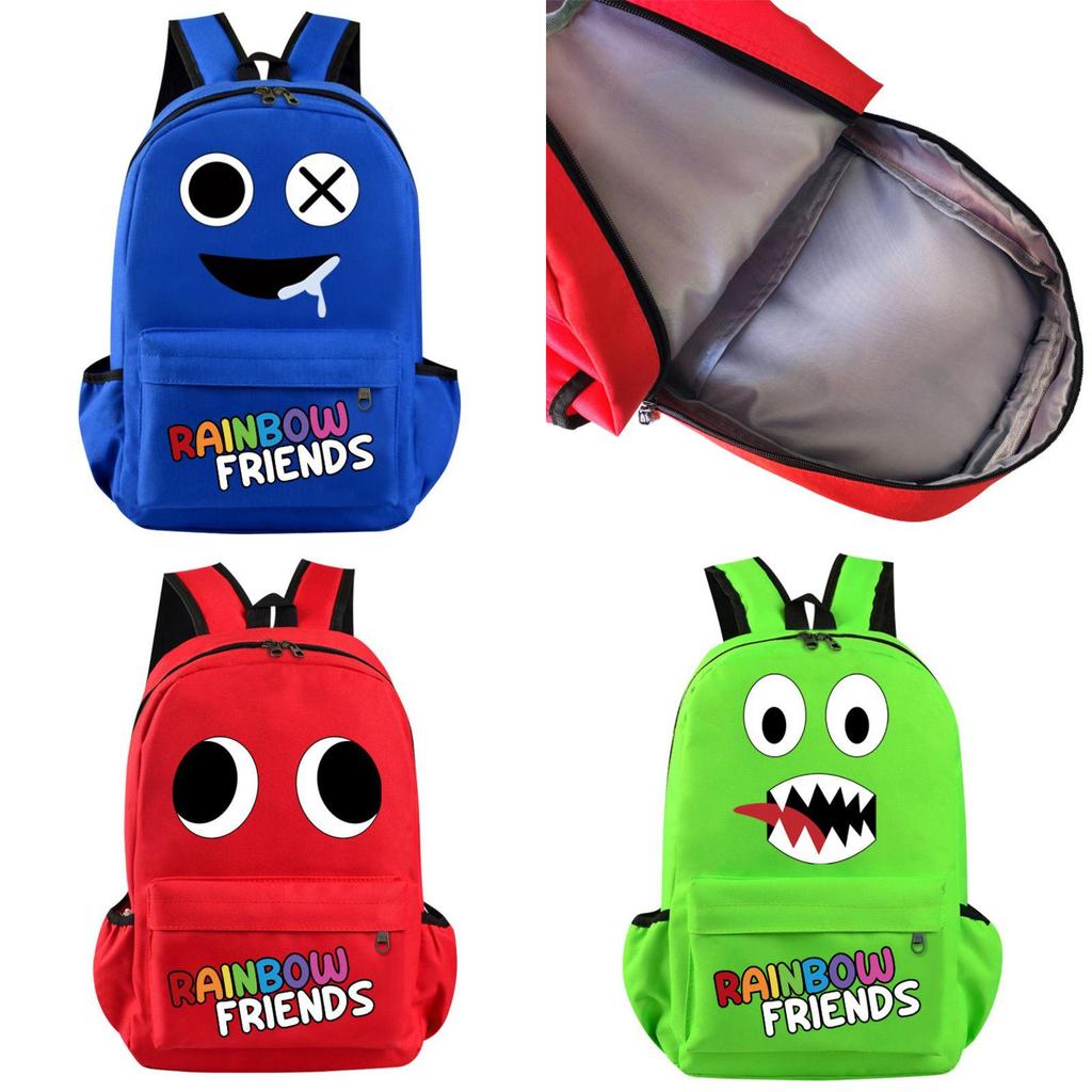 Roblox Rainbow Friends Large Capacity Backpack For Travel School And More