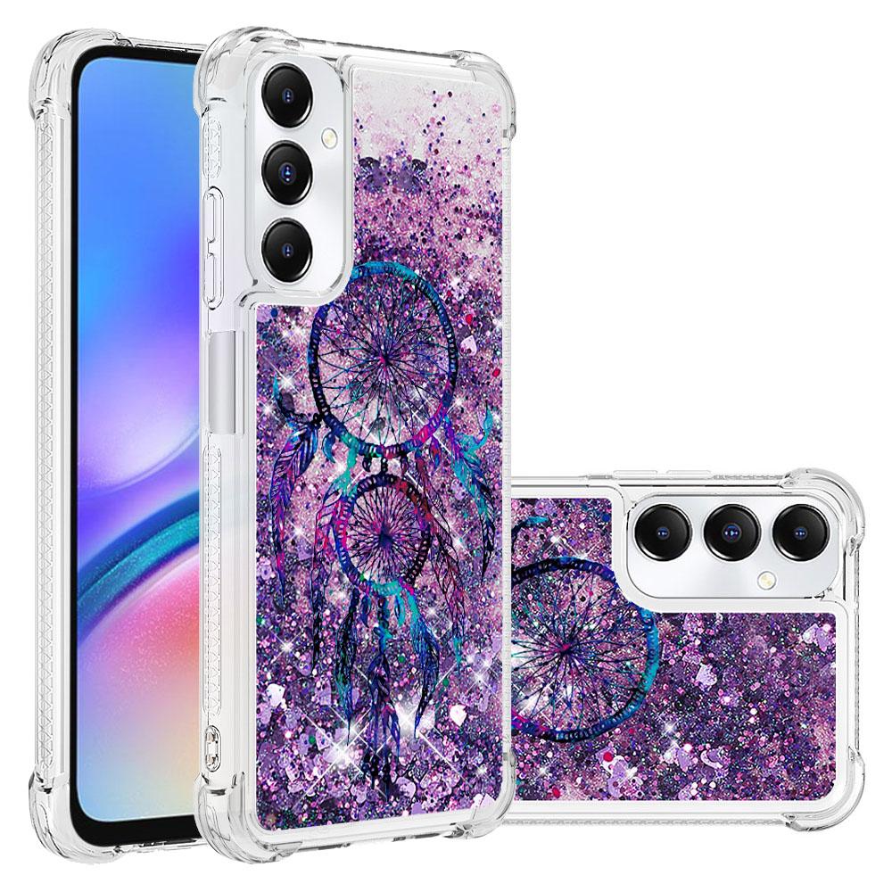 

For Samsung Galaxy A05s 4G TPU Case with Quicksand and Pattern Printed Wind Chimes