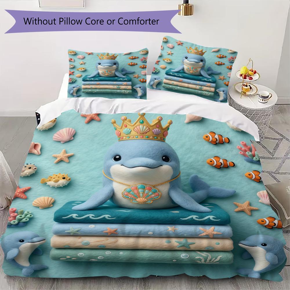 

Cute animals Pattern Bedding uilt Set uilt Cover Pillowcase Home Decoration Birthday Gift (1 * duvet cover + 34 * pillowcase without core) 135x200cm