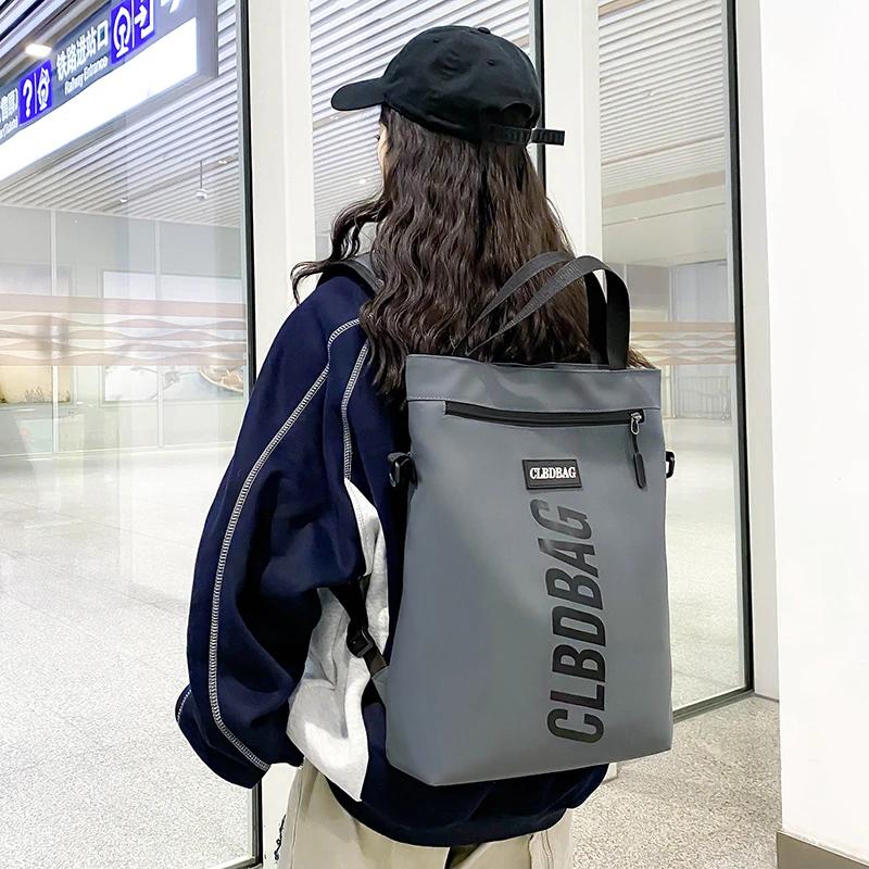 Hot Selling Unisex Fashion Backpack 2026 New Multifunctional Large Capacity Travel Bag Oxford Cloth Crossbody Handbag