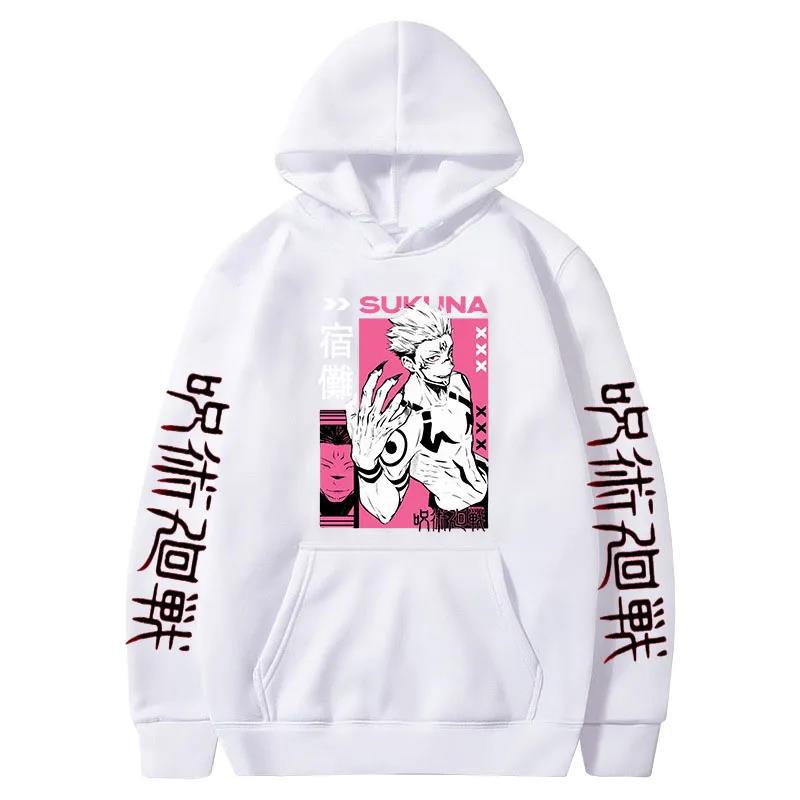 Autumn Winter Anime Printed Sweatshirts Jujutsu Kaisen Hoodie Sweatshirt Men Womnen Fashion Brand Design Hoodies