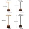Jewelry Display T-Shape Bar Earrings Show Stand Shelf Wood Rings Holder Rack Jewelry Organizer for Home Decoration