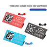 Temporary Car Parking Plate with QR Code for Phone Number and License Plate Scanning