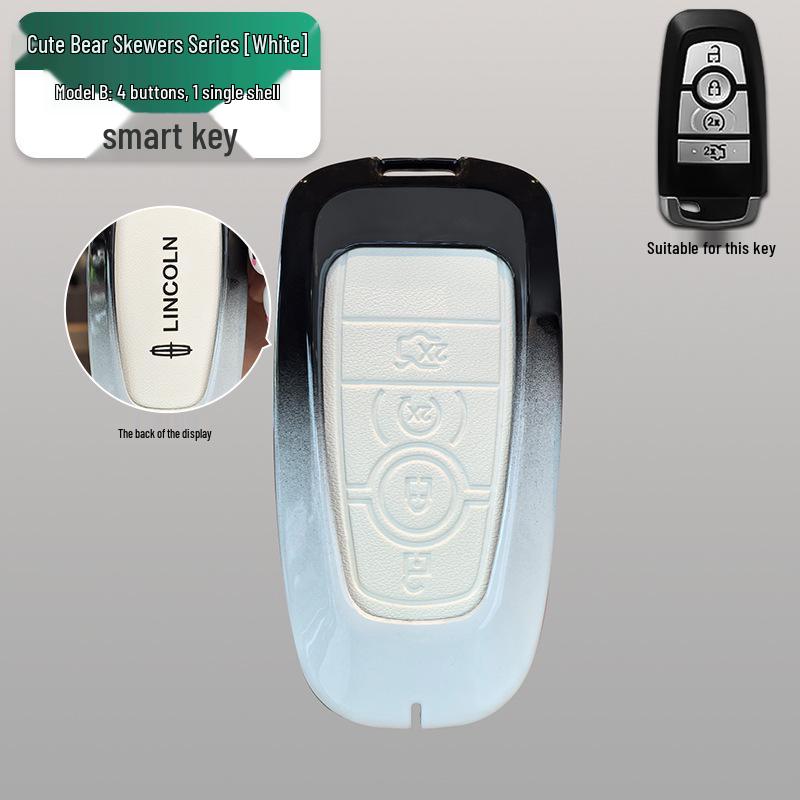 

Lincoln Adventure Zinc Alloy Key Case for Aviator, Navigator, and MKC No Specifications