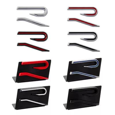 2026 Hete Voor VW VOLKSWAGEN Metalen Auto Voorgrille Achterkofferbak Sticker voor Volkswagen R Line R Logo POLO PASSAT B5 B6 B7 Golf 5 6