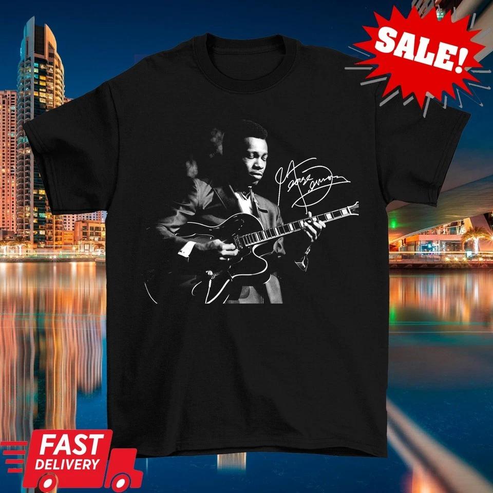 

Signature Retro George Benson Shirt Short Sleeve Black Unisex S-2345XL 2XL