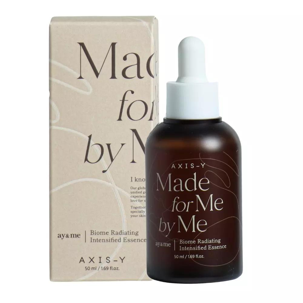 Axis Y AY&ME Biome Radiating Intensified Essence 50 ml, mit 73 % Bifida-Fermentlysat, macht Ihre Haut widerstandsfähiger und gesünder.