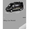 1/32 BENZ MB Sprinter MPV Van Spint RV Alloy Car Model Diecasts Metal Toy Car Simulation Sound and Light Kids Toy Collectibles Gifts
