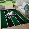 Philadelphia Eagles2 Flannel Pattern Square Carpet,Area Rug,Carpet Rug for Living Room Bedroom Sofa Playroom Decor,Non-slip Floor Mat