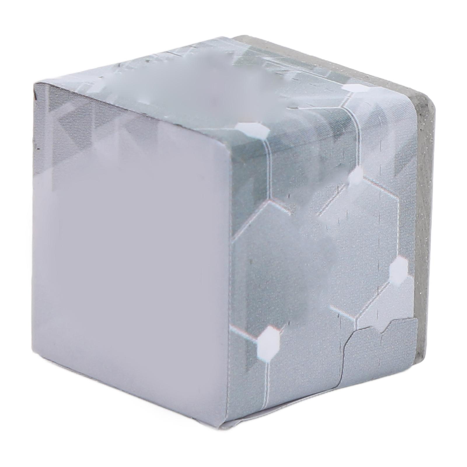 

Мел для бильярдного кия профессиональный портативный безопасный мел для бильярдных палок для обучения игровому серому цвету серый