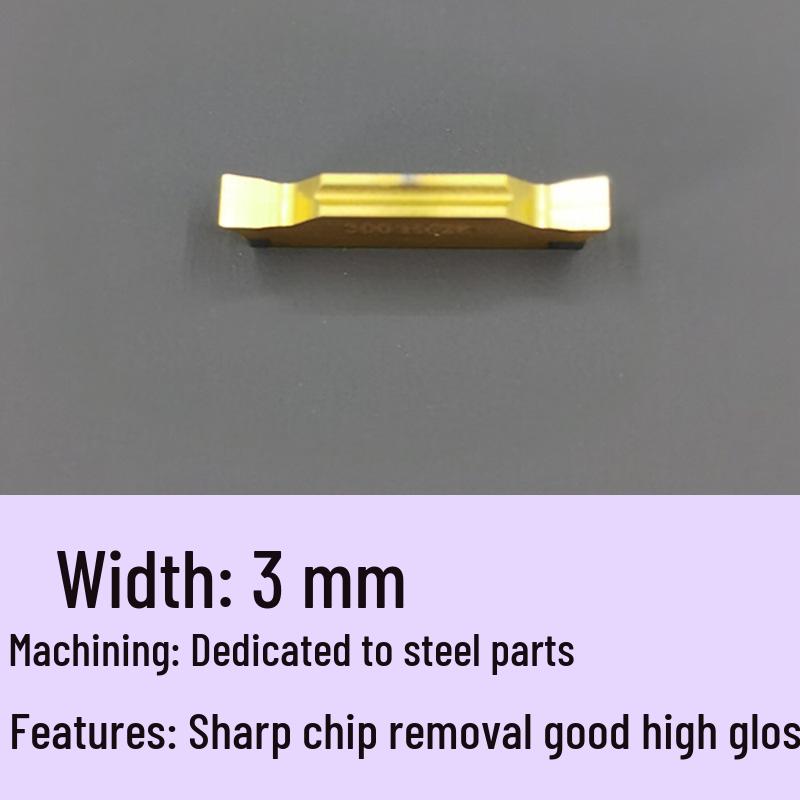 CNC Nut- und Abstechklingen: Edelstahl mggn/mgmn300/400 Einsätze