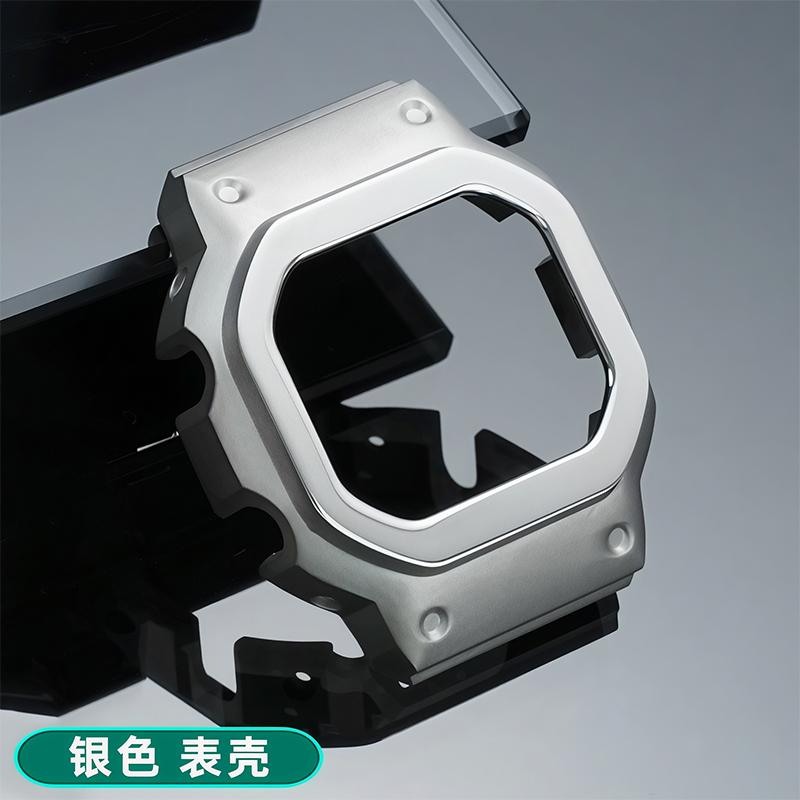 T2 grade Titanium Case mod kit for Casio G-SHOCK DW-H5600MB-1PR/8A9PR/1A4PR Ultralight Titanium Alloy Metal Case Watchband Strap For DW-H5600