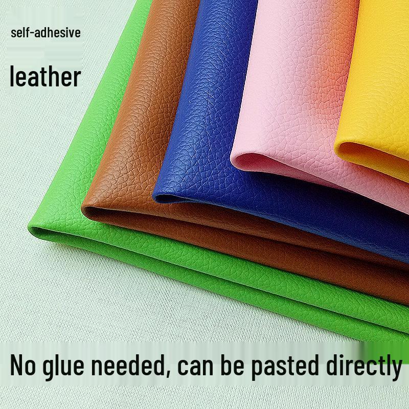 Patch Gros Autoadeziv din Piele PU cu Granulație Litchi pentru Canapele, Paturi și Interioare Auto