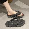 Fashion Women Bubble Slippers Leisure Eva Massage Bottom Flip Flops Super Soft Women's Sandals Non-Slip Beach Slides 2024