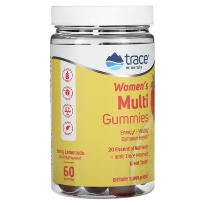 Multivitamin Gummy för Kvinnor, Bär Citronad, 60 Gummybjörnar