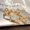 Women Irregular Shaped Bracelet Watch Square Wristwatch