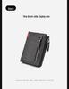 Men's Large Capacity Multifunctional Zipper Wallet with Multiple Card Slots and Coin Purse