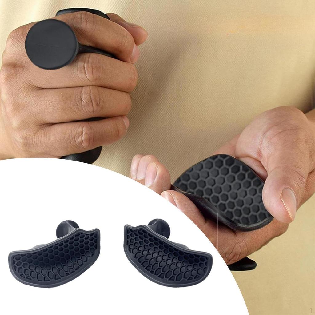 Weight Lifting Grips Anti Slip Grip Strength Trainer Gym Pads Hand Protection for Bodybuilding