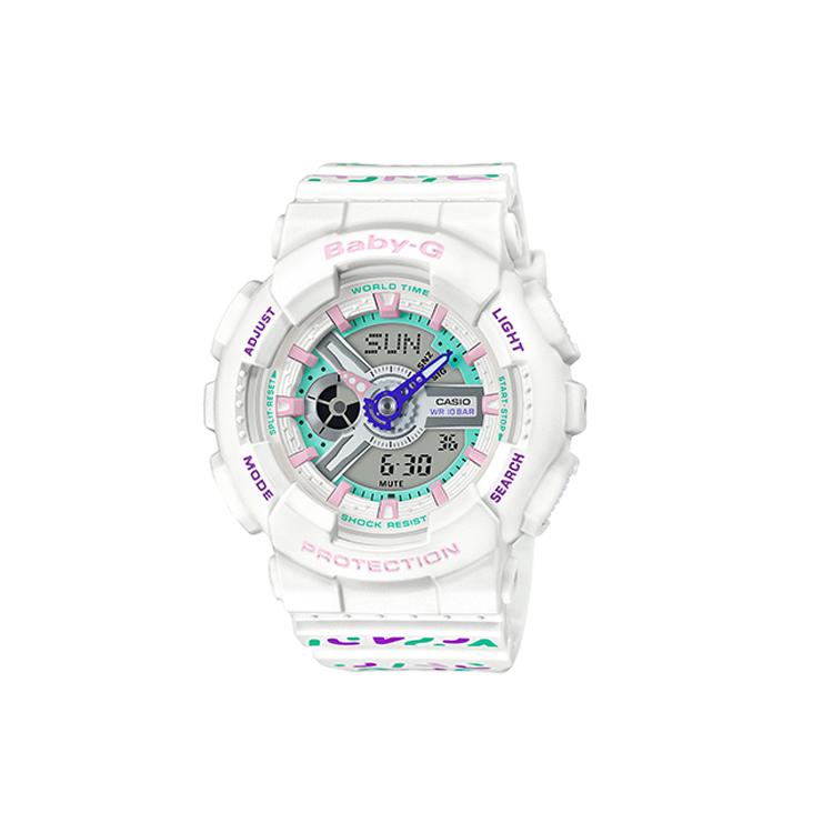 CASIO Women s BABY-G White Watch BA-110TH-7A BA-110TH-7A White