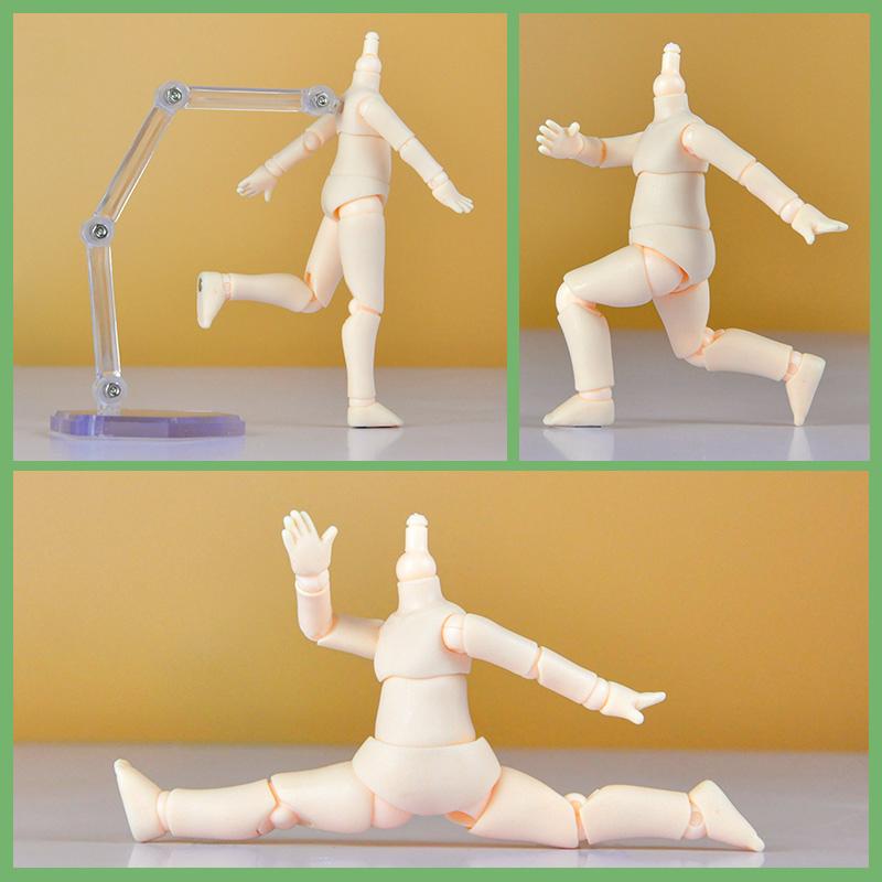 New 10cm 11cm BJD Doll toys YMY body suitable for GSC ob11 1/12 BJD doll body spherical joint doll toy hand set doll accessories