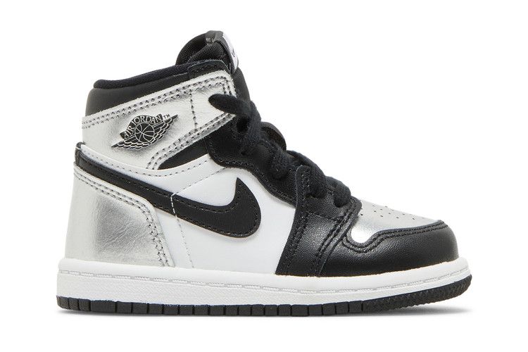 Air Jordan 1 Retro High OG TD 'Silver Toe'