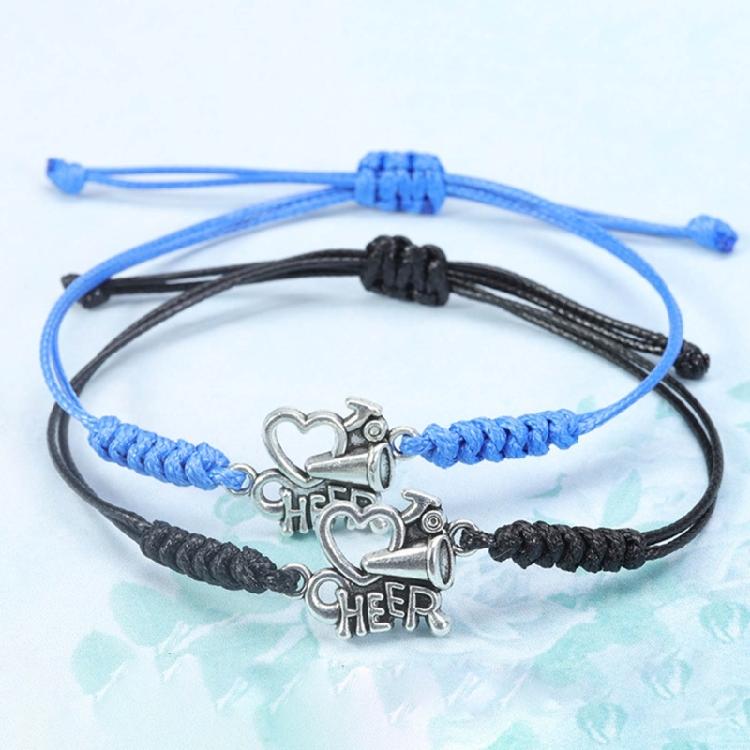 Cheerleader Bracelets Adjustable Sports Cheerleaders Sports Enthusiasts Adjustable Cheerleader Gifts For Cheer Team