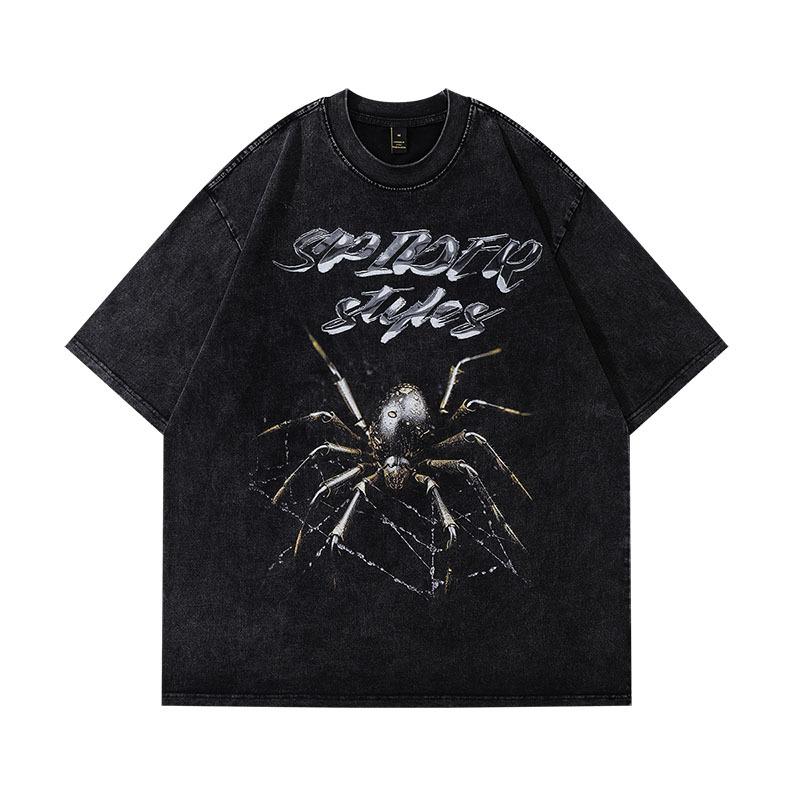 

Модные хлопковые футболки унисекс с круглым вырезом и принтом животных, повседневные футболки с короткими рукавами 4XL