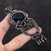 Sugilite Pendant Copper Wire Wrapped Pendant Handmade Decent Pendant Copper Jewelry Wire Wrap Jewelry Original Gemstone Pendant Gift For Her