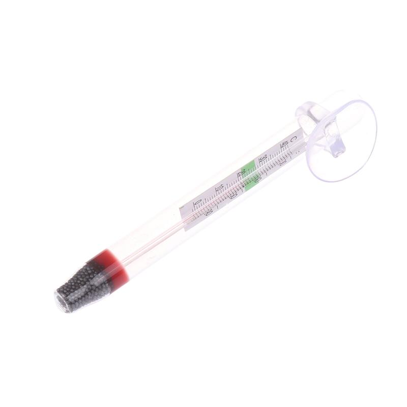 1Pc Aquarium Fresh/Salt Fish Thermometer 3D Digital Fish Tank Electronic Temperature Measurement Fish Tank Temp Meter
