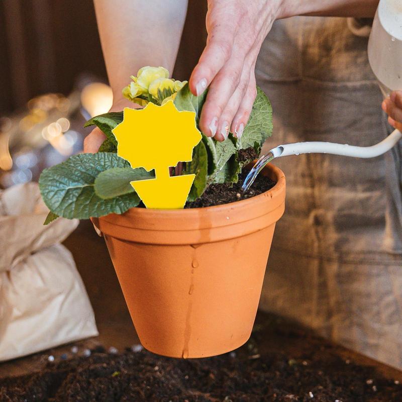 yellow sticky insect board sticky trap fruit device butterfly type insect trap Garden Flower Traps Eliminate Pests For Outdoor