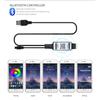 30LED/M DC 5V 2835 Led Usb Benzi Lumină Smart Rgb RGBWW Led Ribbon 1-30M 5050 Led Linie Lampă de iluminat Cu sunet Bluetooth Decorare camere de jocuri