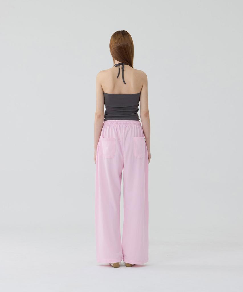 Une Light Cotton Wide Sweatpants_Baby Pink