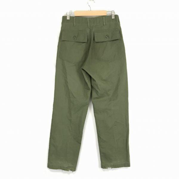 Glenn Berry Mfrs 70s Vintage Authentic Military Pants Khaki Men’s W30 Inseam 69cm Combat/Command(USED)