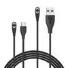 Lightweight Travel Friendly USB Charging Cable Cord Easy To Carry Compatible for OpenSwim S710 Bone Conduction Headphone